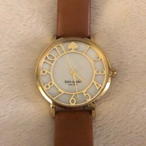 Kate Spade New York Gramercy Leather Watch